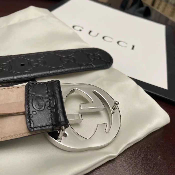 Gucci Mens Belt Luxury Brand Design Fashion Type with Original Box