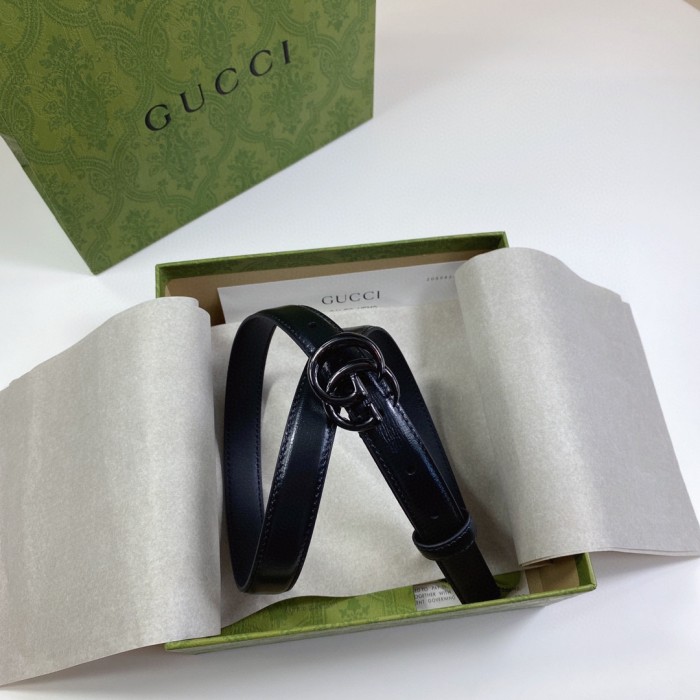 Gucci Womes Belt Luxury Brand Design Fashion Type with Original Box GG Marmont thin belt