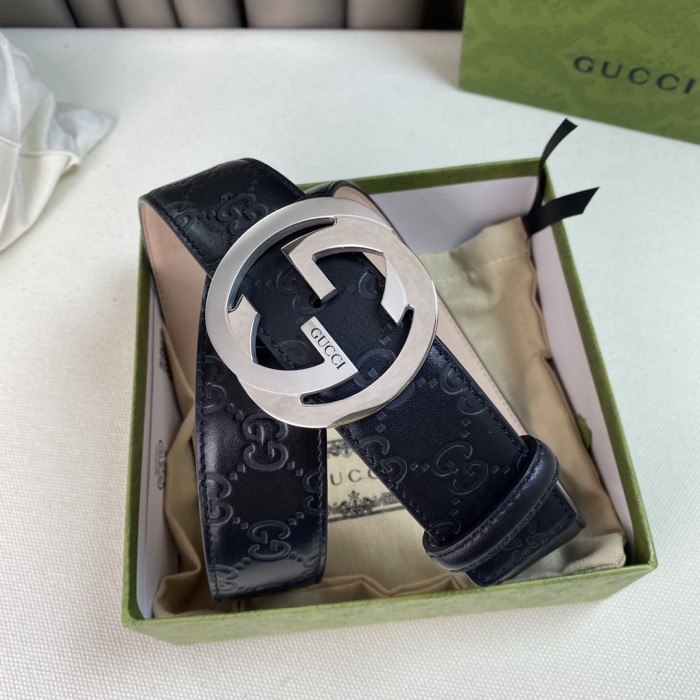 Gucci Mens Belt Luxury Brand Design Fashion Type with Original Box