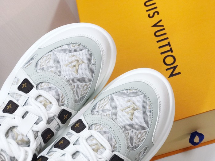 Louis Vuitton Women Shoes Sneakers Luxury Brand Design Fashion LV ARCHLIGHT SNEAKER with Original Box 1AAOWZ