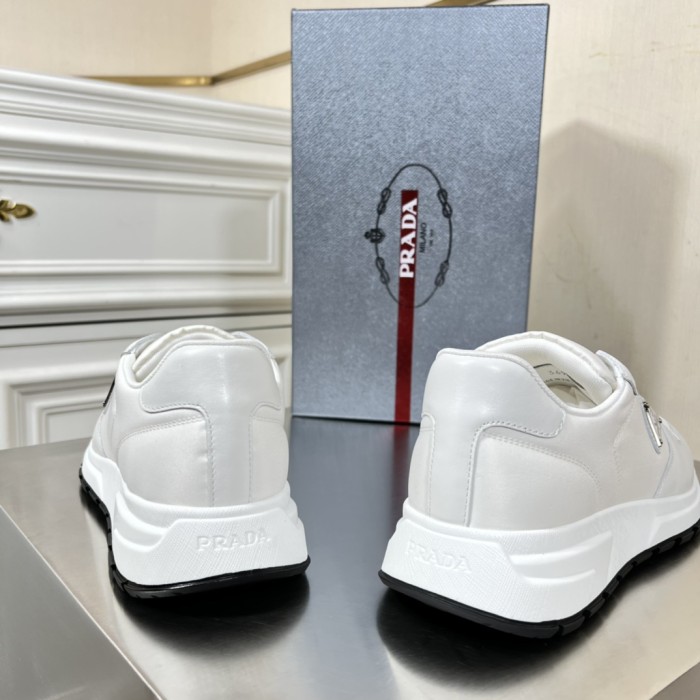 Prada Mens Shoes Casual Luxury Brand Breathable Sneakers with Original Box