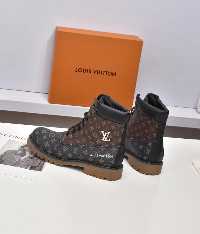 Louis Vuitton Women Shoes Boots Luxury Brand WESTSIDE ANKLE BOOT 1AABVW with Original Box