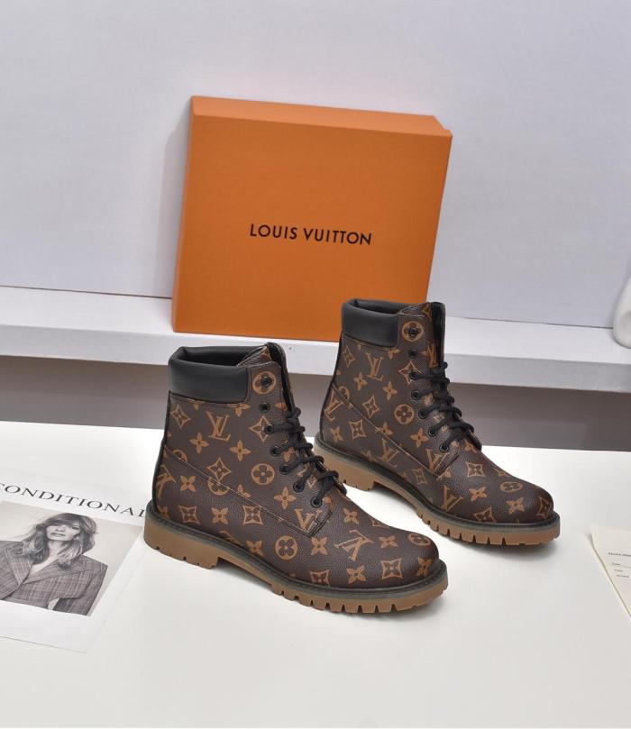 Louis Vuitton Women Shoes Boots Luxury Brand WESTSIDE ANKLE BOOT 1AABVW with Original Box