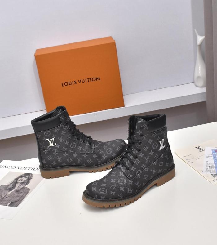 Louis Vuitton Women Shoes Boots Luxury Brand WESTSIDE ANKLE BOOT 1AABVW with Original Box