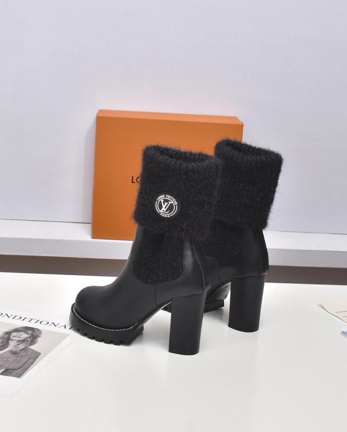 Louis Vuitton Women Shoes Boots Luxury Brand WESTSIDE ANKLE BOOT 1AABVW with Original Box
