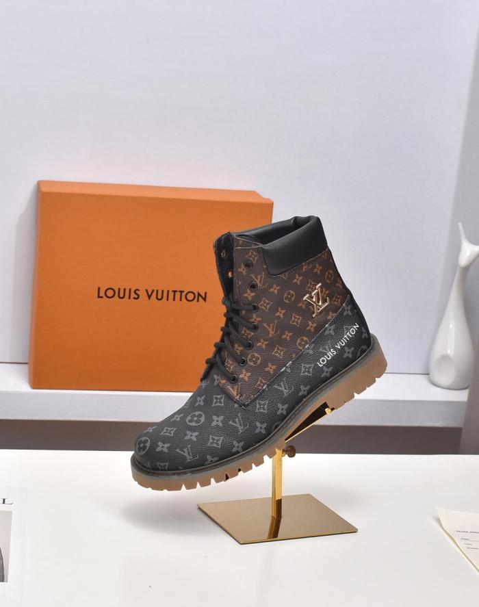 Louis Vuitton Women Shoes Boots Luxury Brand WESTSIDE ANKLE BOOT 1AABVW with Original Box