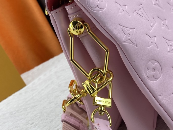 Louis Vuitton Womens Bags Messenger Shoulder Bags Luxury Brand COUSSIN PM M59277 with Original Box Monogram embossed lambskin