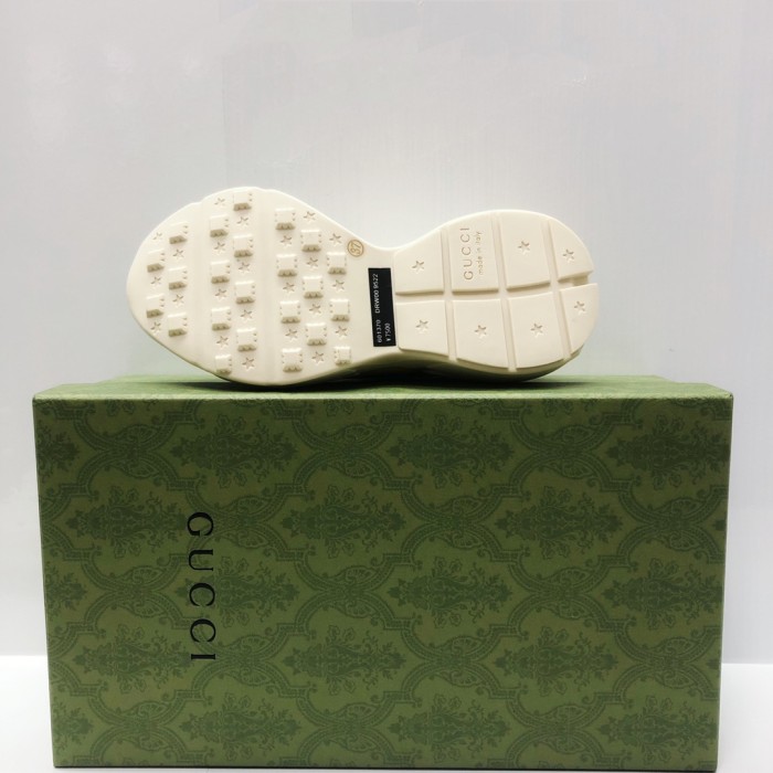 Gucci Mens Shoes Sneakers Luxury Brand Men's GG Rhyton sneaker with Original Box 692935 DRW00 9522