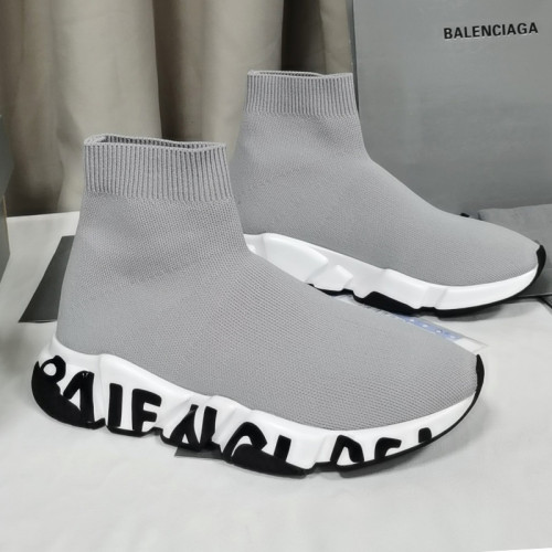 Balenciaga Men Shoes Sneakers Breathable Design Luxury Brand MEN'S SPEED SNEAKER IN BLACK with Original Box Speed Sneakers
