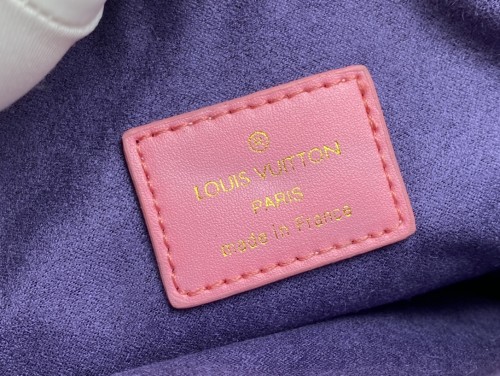 Louis Vuitton Womens Bags Messenger Shoulder Bags Luxury Brand COUSSIN PM M59277 with Original Box Monogram embossed lambskin