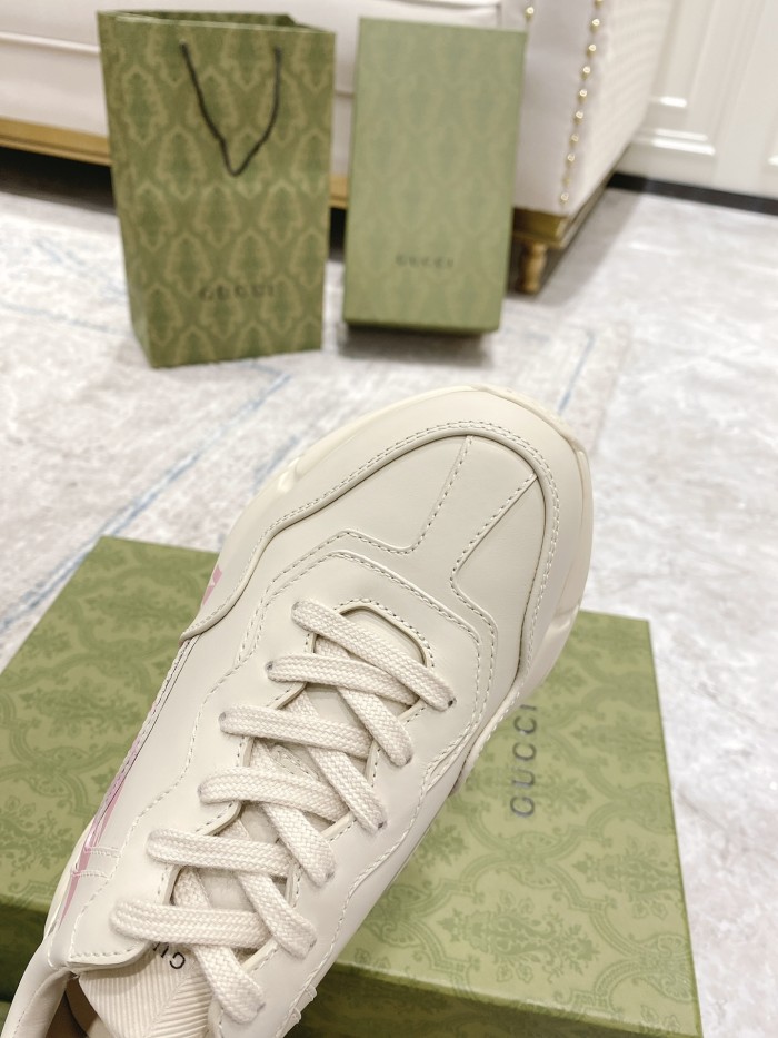Gucci Mens Shoes Sneakers Luxury Brand Men's GG Rhyton sneaker with Original Box 684899 DRW00 9522