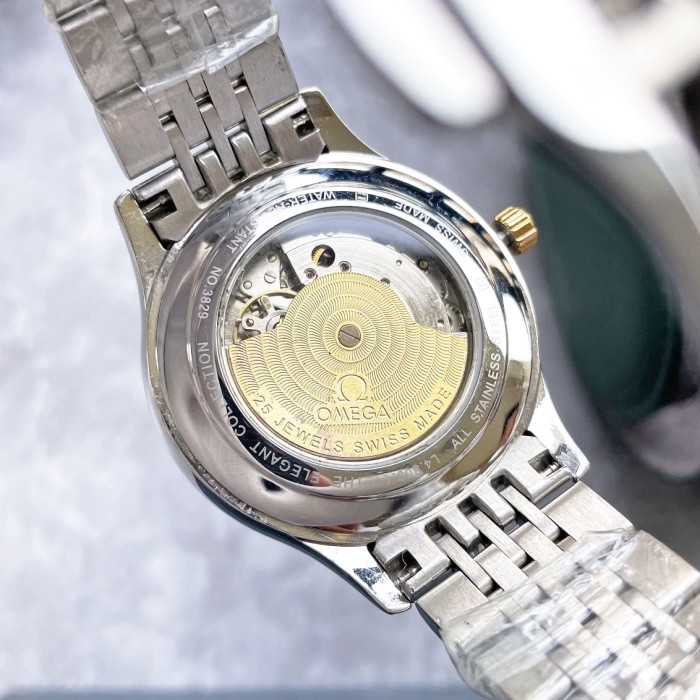 Omega Mens Watch Luxury Brand Design Fashion Type with Original Box