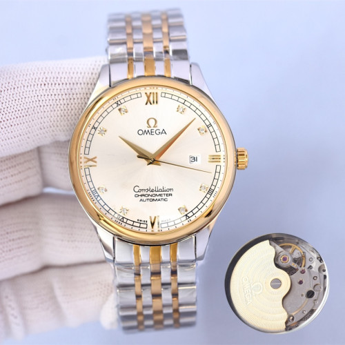 Omega Mens Watch Luxury Brand Design Fashion Type with Original Box