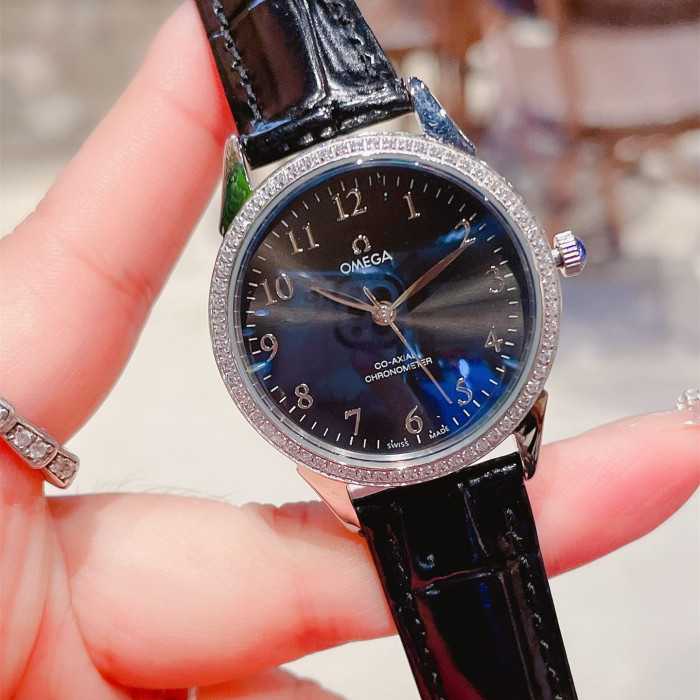 Omega Womens Watch Luxury Brand Design Fashion Type with Original Box