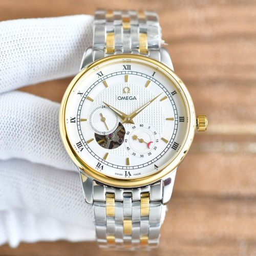 Omega Mens Watch Luxury Brand Design Fashion Type with Original Box