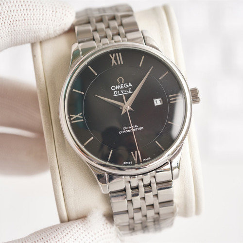 Omega Mens Watch Luxury Brand Design Fashion Type with Original Box