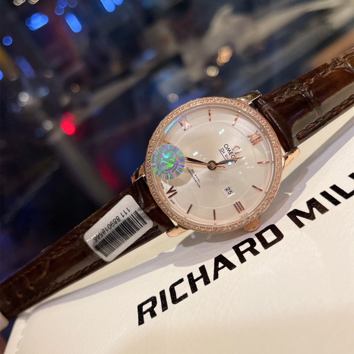 Omega Mens Watch Luxury Brand Design Fashion Type with Original Box