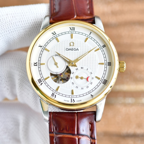 Omega Mens Watch Luxury Brand Design Fashion Type with Original Box