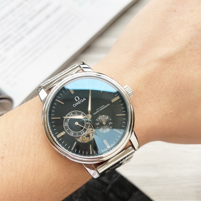 Omega Mens Watch Luxury Brand Design Fashion Type with Original Box