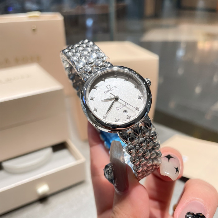Omega Womens Watch Luxury Brand Design Fashion Type with Original Box