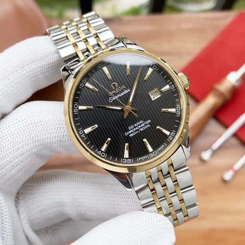 Omega Mens Watch Luxury Brand Design Fashion Type with Original Box