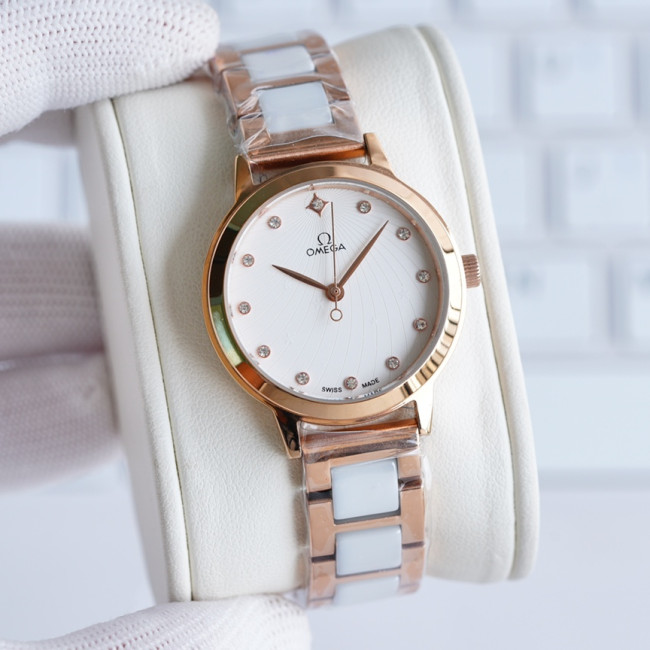 Omega Womens Watch Luxury Brand Design Fashion Type with Original Box