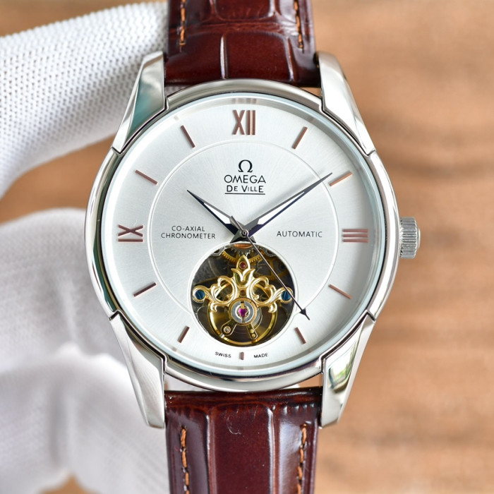 Omega Mens Watch Luxury Brand Design Fashion Type with Original Box