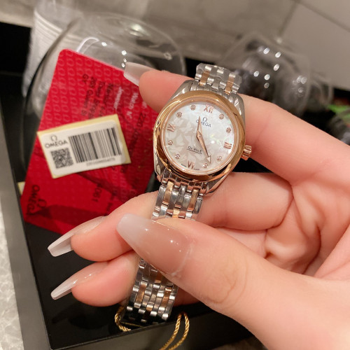 Omega Womens Watch Luxury Brand Design Fashion Type with Original Box