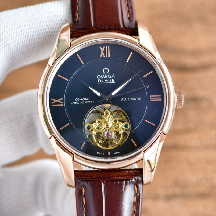 Omega Mens Watch Luxury Brand Design Fashion Type with Original Box