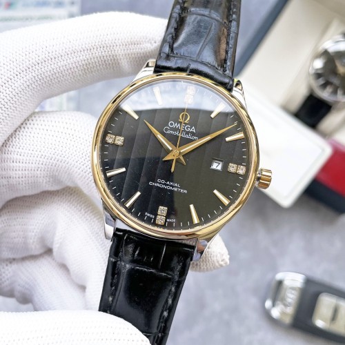 Omega Mens Watch Luxury Brand Design Fashion Type with Original Box