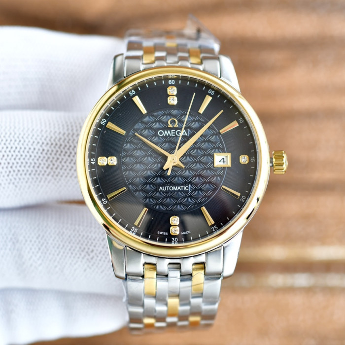 Omega Mens Watch Luxury Brand Design Fashion Type with Original Box