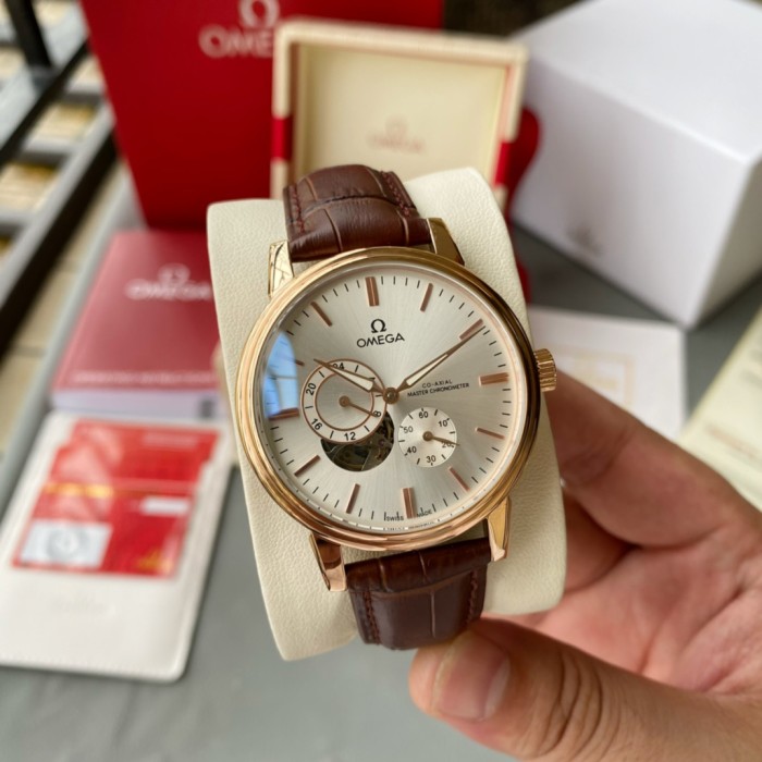 Omega Mens Watch Luxury Brand Design Fashion Type with Original Box