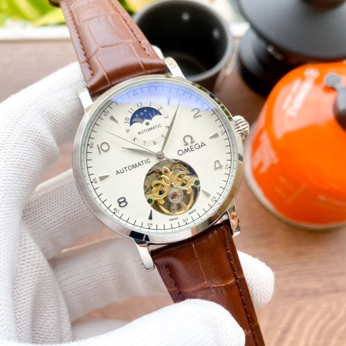 Omega Mens Watch Luxury Brand Design Fashion Type with Original Box