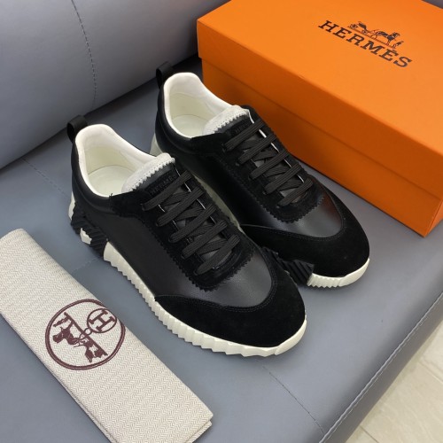 Hermes Mens Casual Shoes Fashion Sneakers Luxury Brand with Original Box whatsapp【+1-3239614486】