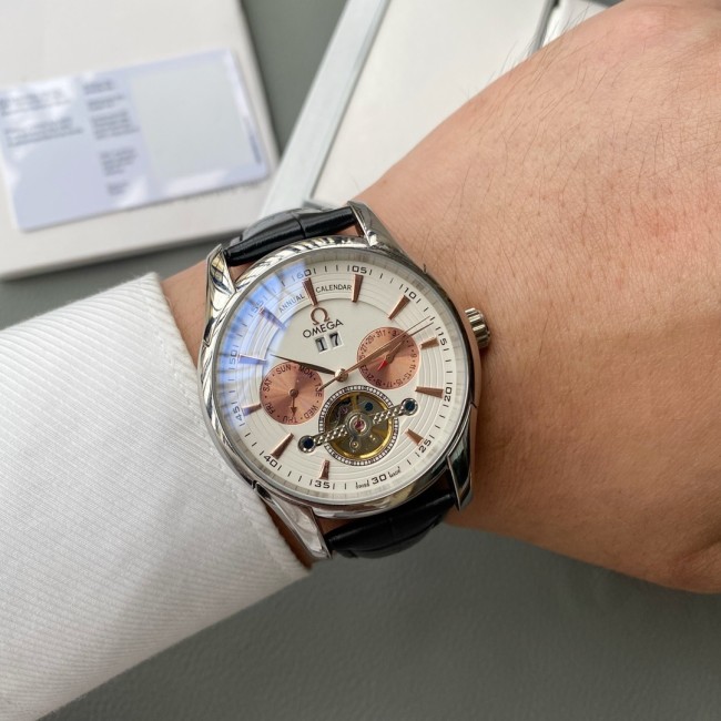 Omega Mens Watch Luxury Brand Design Fashion Type with Original Box