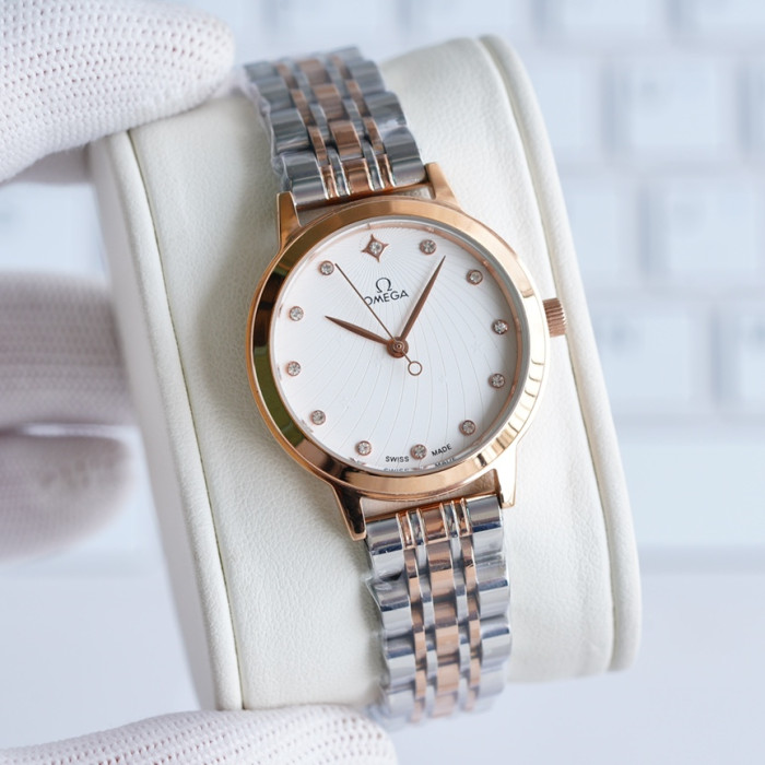 Omega Womens Watch Luxury Brand Design Fashion Type with Original Box