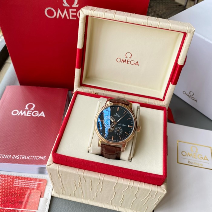 Omega Mens Watch Luxury Brand Design Fashion Type with Original Box