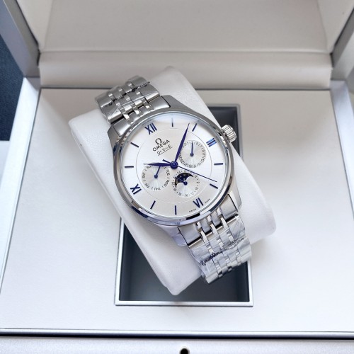 Omega Mens Watch Luxury Brand Design Fashion Type with Original Box