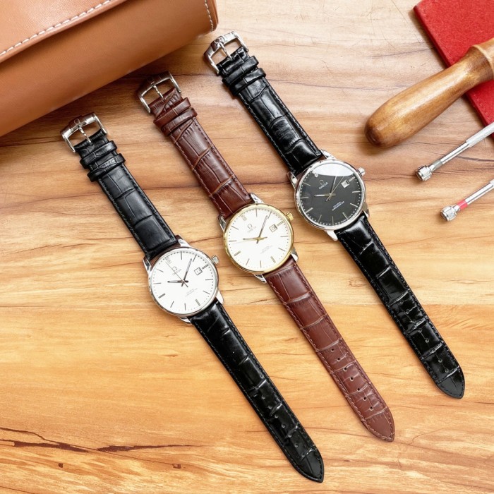Omega Mens Watch Luxury Brand Design Fashion Type with Original Box