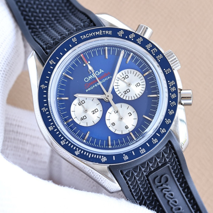 Omega Mens Watch Luxury Brand Design Fashion Type with Original Box Speedmaster Chronoscope