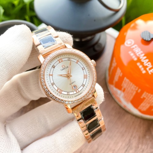 Omega Men Womens Watch Luxury Brand Design Fashion Type with Original Box