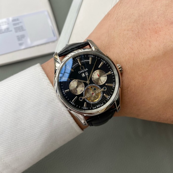 Omega Mens Watch Luxury Brand Design Fashion Type with Original Box