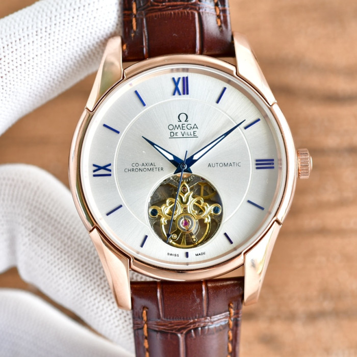Omega Mens Watch Luxury Brand Design Fashion Type with Original Box