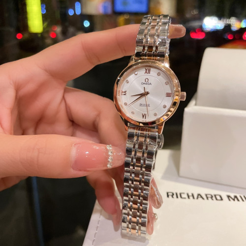 Omega Womens Watch Luxury Brand Design Fashion Type with Original Box