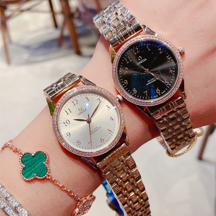 Omega Womens Watch Luxury Brand Design Fashion Type with Original Box