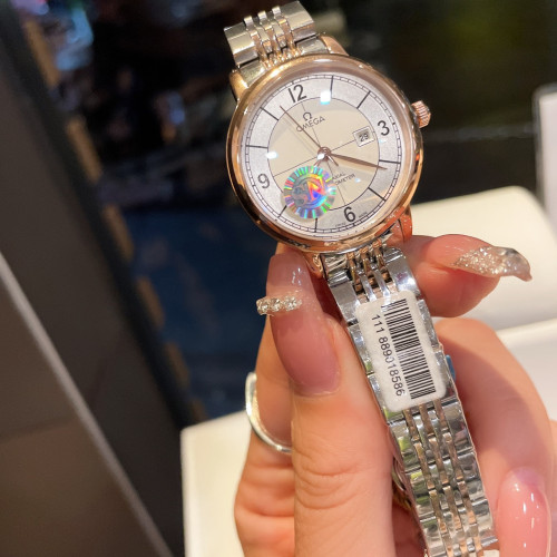 Omega Womens Watch Luxury Brand Design Fashion Type with Original Box