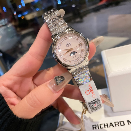 Omega Womens Watch Luxury Brand Design Fashion Type with Original Box