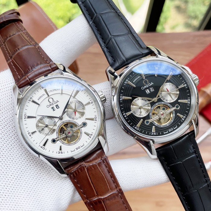 Omega Mens Watch Luxury Brand Design Fashion Type with Original Box
