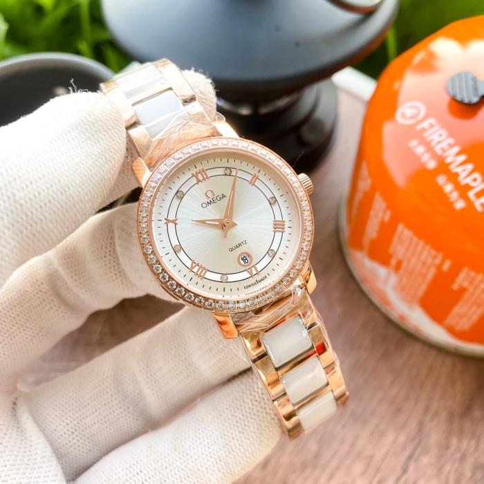 Omega Men Womens Watch Luxury Brand Design Fashion Type with Original Box