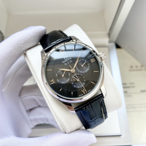 Omega Mens Watch Luxury Brand Design Fashion Type with Original Box